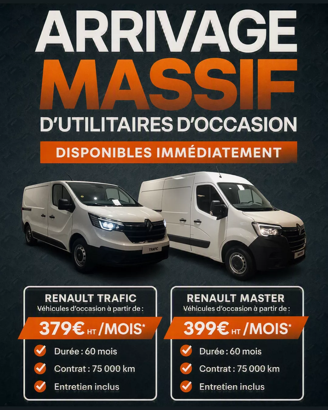 Image for Renault Chambéry propose un arrivage massif d&rsquo;utilitaires d&rsquo;occasion